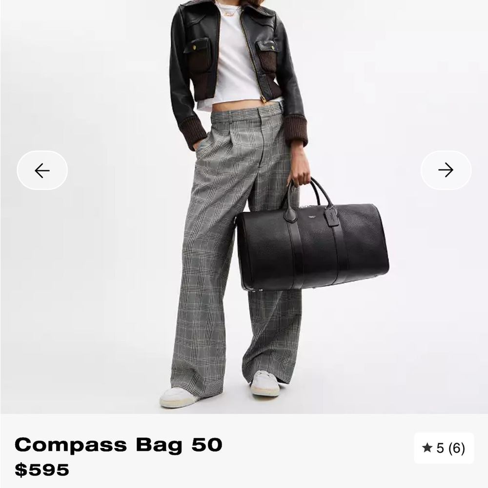 Coach Compass Bag 50